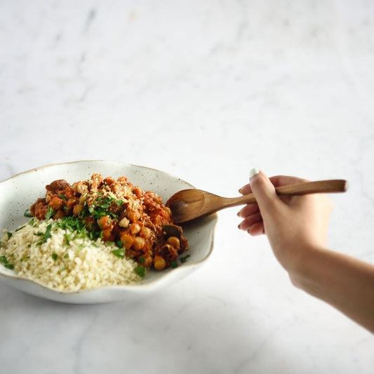 Chickpea and Eggplant Tagine