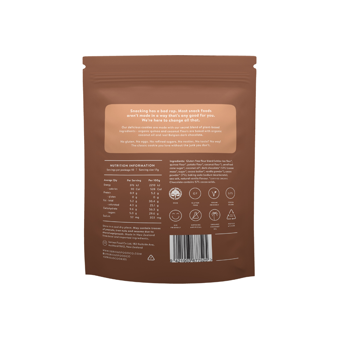 Serious Cookies - Double Choc - 170g